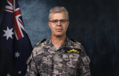 CJATF RADM Brett Sonter